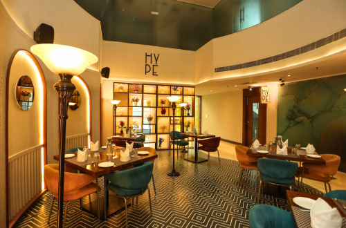 Hyphen business hotel restaurant hype in noida